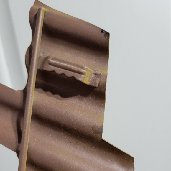 EAT Metal Kitchen Sign wall hanging deco, yellow, 17" - Picture 6 of 8